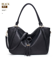 Load image into Gallery viewer, AFKOMST New women bag  solid color leather handbag One shoulder bag
