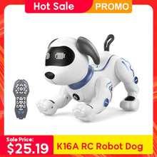 Load image into Gallery viewer, Electronic Animal Pets RC Robot Dog Voice Remote Control Toys
