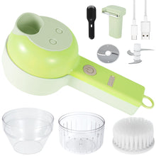 Load image into Gallery viewer, 4 In1 Electric Vegetable Cutter Multifunctional Vegetable Chopper
