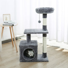 Load image into Gallery viewer, Cat Tree Toy Condo Cat Climbing Tower Multi-layer
